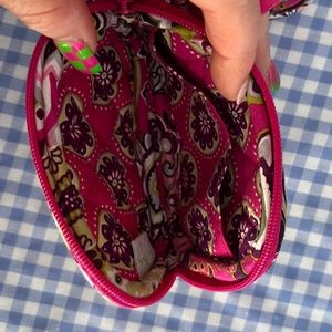 Vera Bradley coin purse in Very Berry